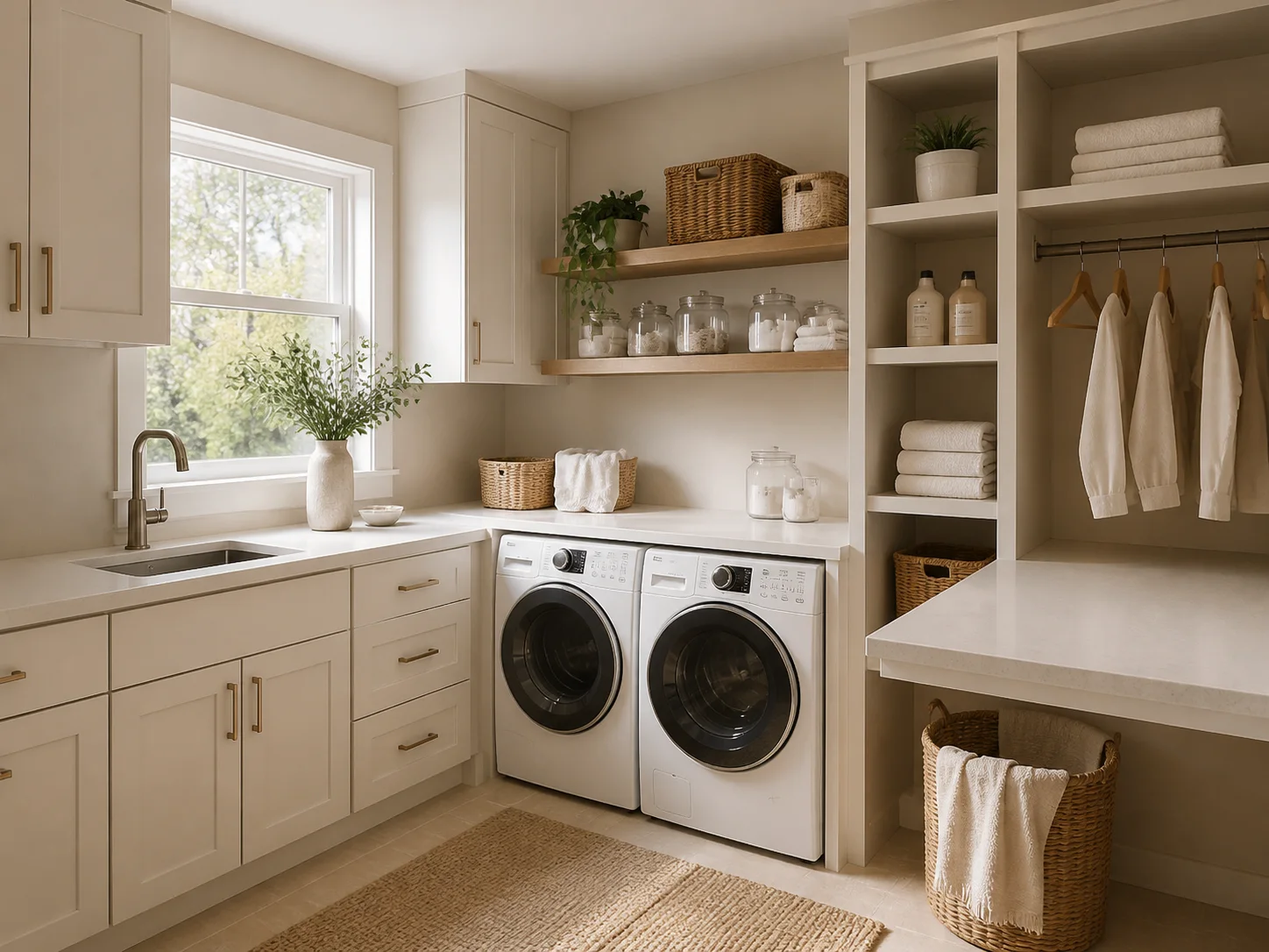 Custom Laundry Room Cabinets and Storage design inspiration